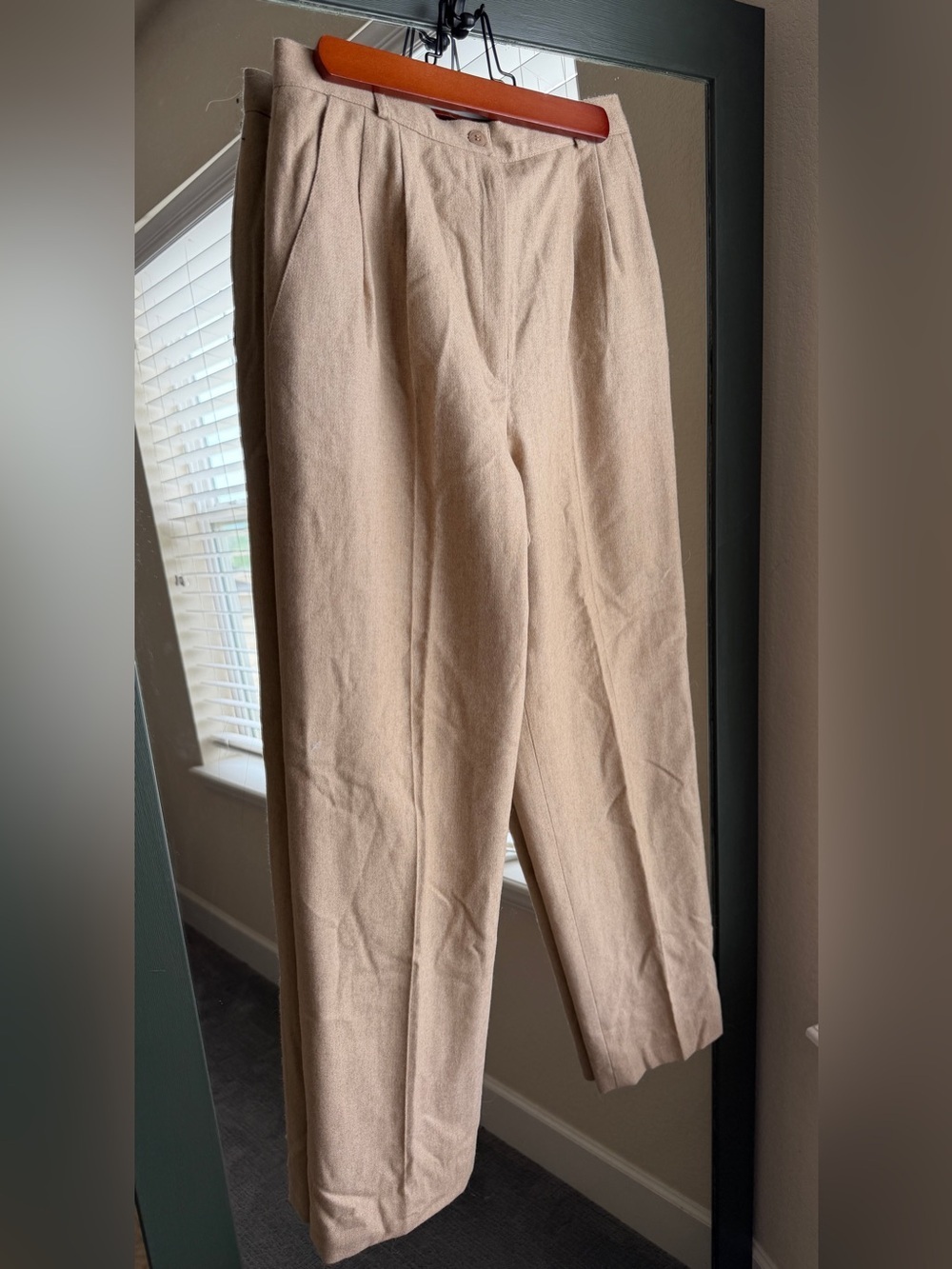🏷️ VTG Pan-her Wool Blend Trousers | High Rise Career Slacks